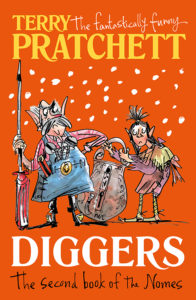 Diggers Paperback Book Cover by Terry Pratchett