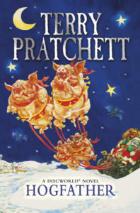 Hogfather Paperback Book Cover by Terry Pratchett