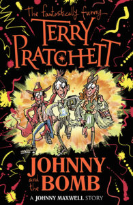Johnny and the Bomb Paperback Book Cover by Terry Pratchett