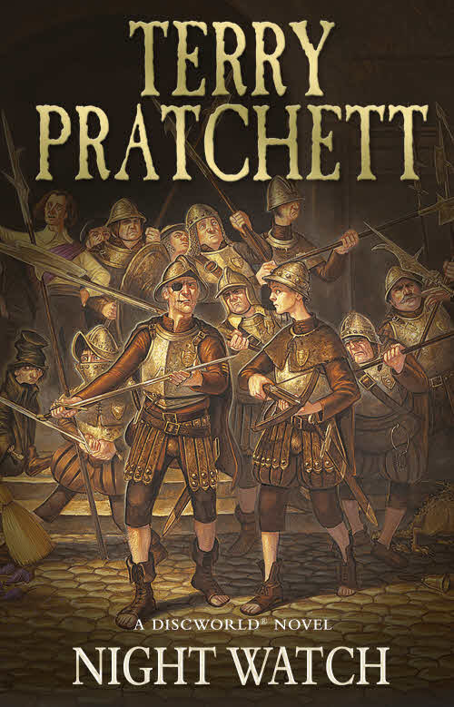 Night Watch Paperback Book Cover by Terry Pratchett