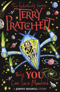 Only You Can Save Mankind Paperback Book Cover by Terry Pratchett