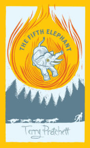 The Fifth Elephant Hardback Book Cover by Terry Pratchett