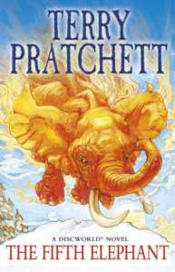 The Fifth Elephant Paperback Book Cover by Terry Pratchett