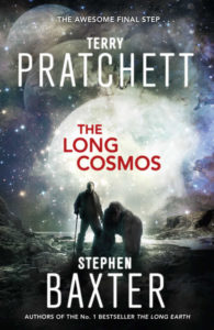 The Long Cosmos Paperback Book Cover by Terry Pratchett