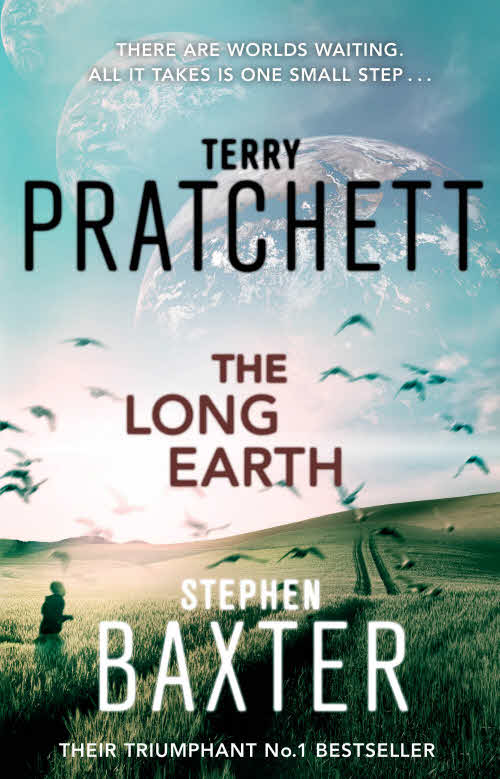 The Long Earth Paperback Book Cover by Terry Pratchett