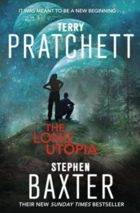 The Long Utopia Paperback Book Cover by Terry Pratchett