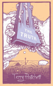 The Truth Hardback Book Cover by Terry Pratchett