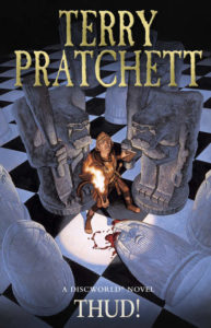 Thud Paperback Book Cover by Terry Pratchett