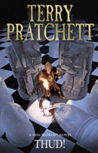 Thud Paperback Book Cover by Terry Pratchett