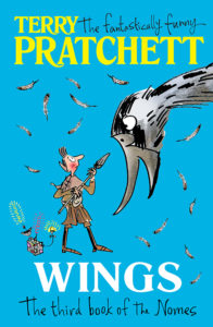 Wings Paperback Book Cover by Terry Pratchett