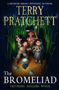 The Bromeliad Paperback Book Cover by Terry Pratchett