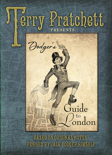 Dodger's Guide to London Hardback Book Cover by Terry Pratchett