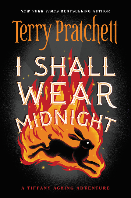 I Shall Wear Midnight US Paperback Book Cover by Terry Pratchett