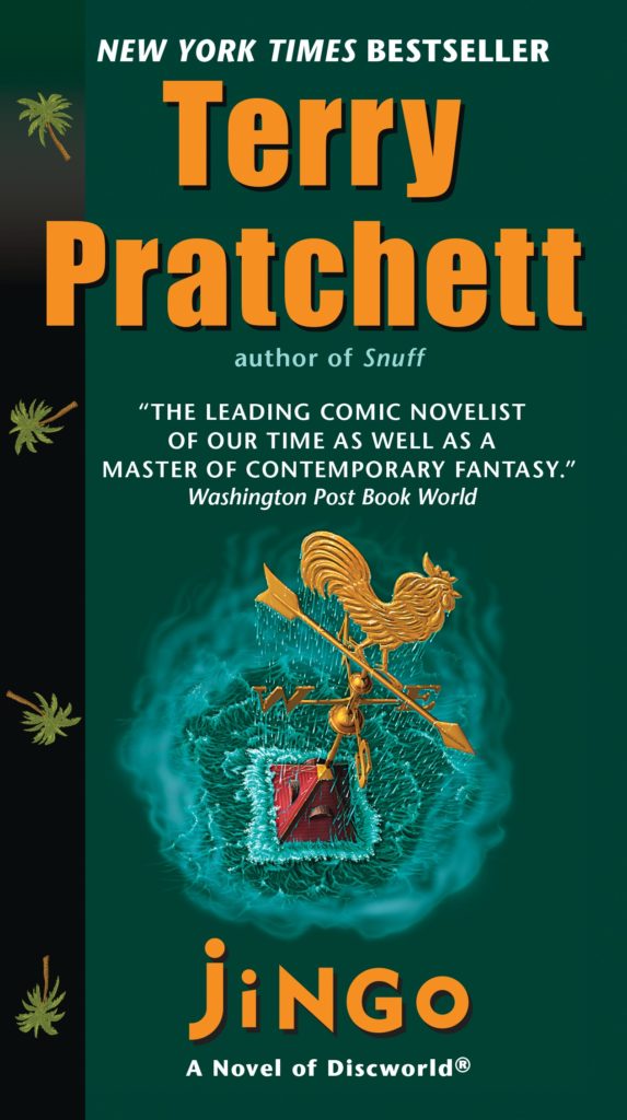Jingo US Paperback Book Cover by Terry Pratchett