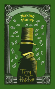 Making Money Hardback Book Cover by Terry Pratchett