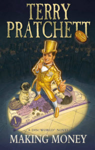 Making Money Paperback Book Cover by Terry Pratchett