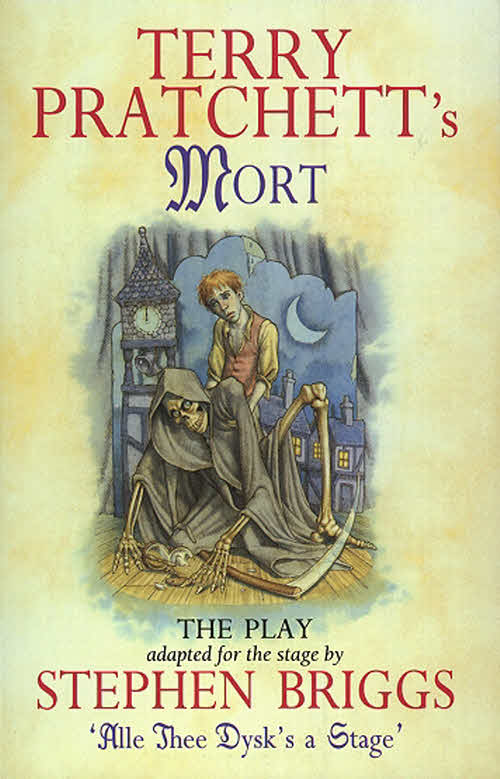 Mort The Play Book Cover by Terry Pratchett