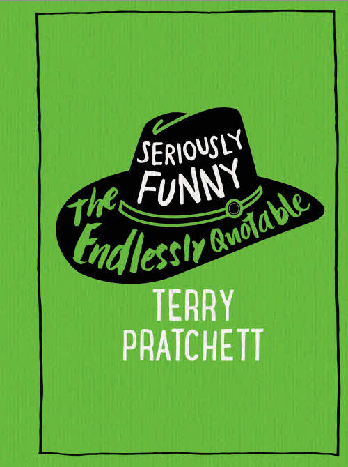 Seriously Funny Hardback Book Cover by Terry Pratchett