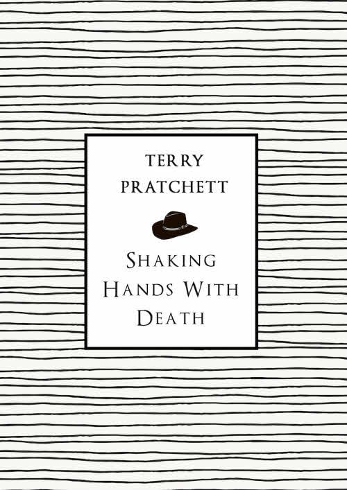 Shaking Hands with Death Paperback Book Cover by Terry Pratchett