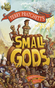 Small Gods Graphic Novel Book Cover by Terry Pratchett