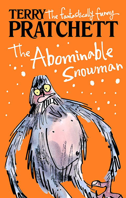 The Abominable Snowman Paperback Book Cover by Terry Pratchett