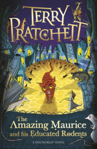 The Amazing Maurice Paperback Book Cover by Terry Pratchett