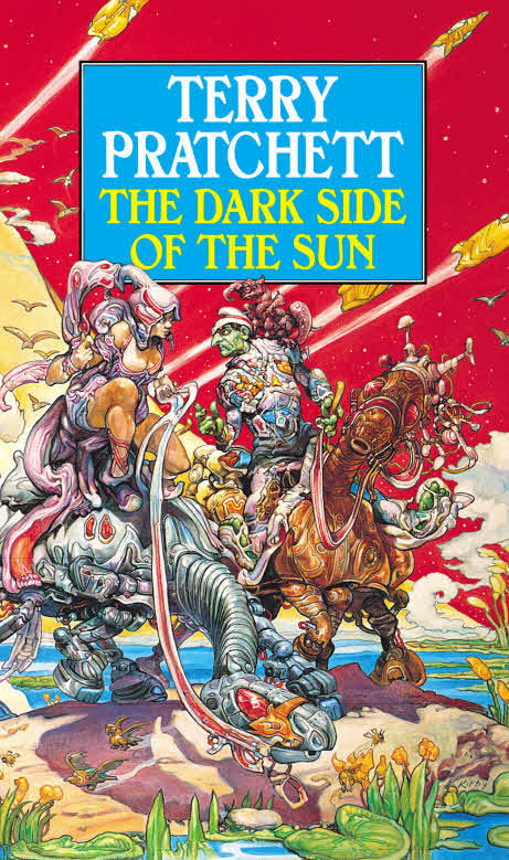 The Dark Side of the Sun Paperback Book Cover by Terry Pratchett