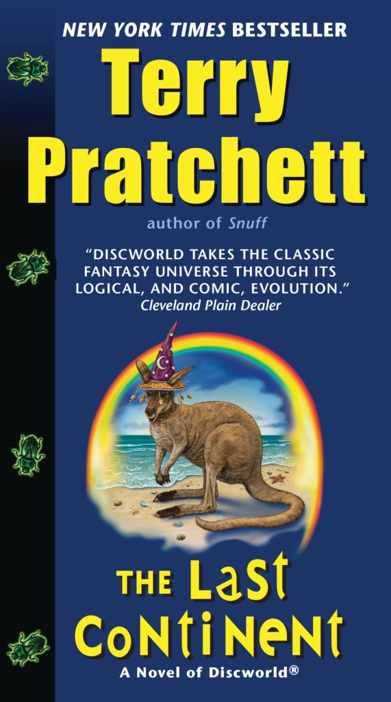The Last Continent US Paperback Book Cover by Terry Pratchett