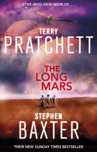 The Long Mars Paperback Book Cover by Terry Pratchett