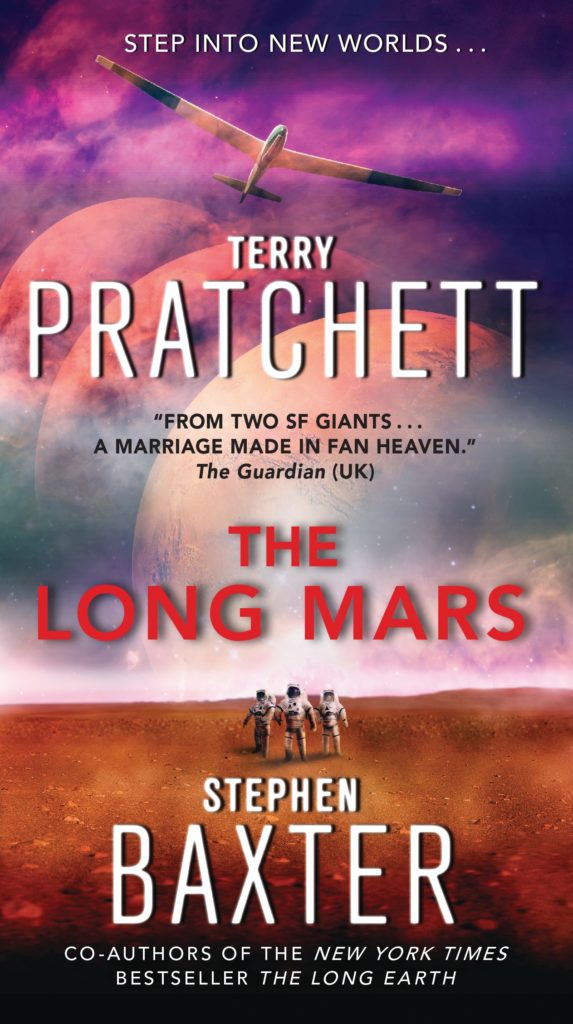 The Long Mars US Paperback Book Cover by Terry Pratchett