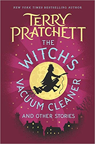 The Witch's Vacuum Cleaner Hardback Book Cover by Terry Pratchett