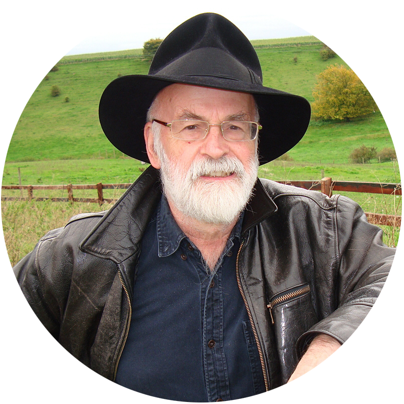 a photo of Sir Terry Pratchett
