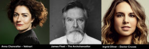 Vetinari, Ridcully and Cruces actor images