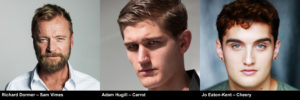 Vimes, Carrot and Cheery actor images