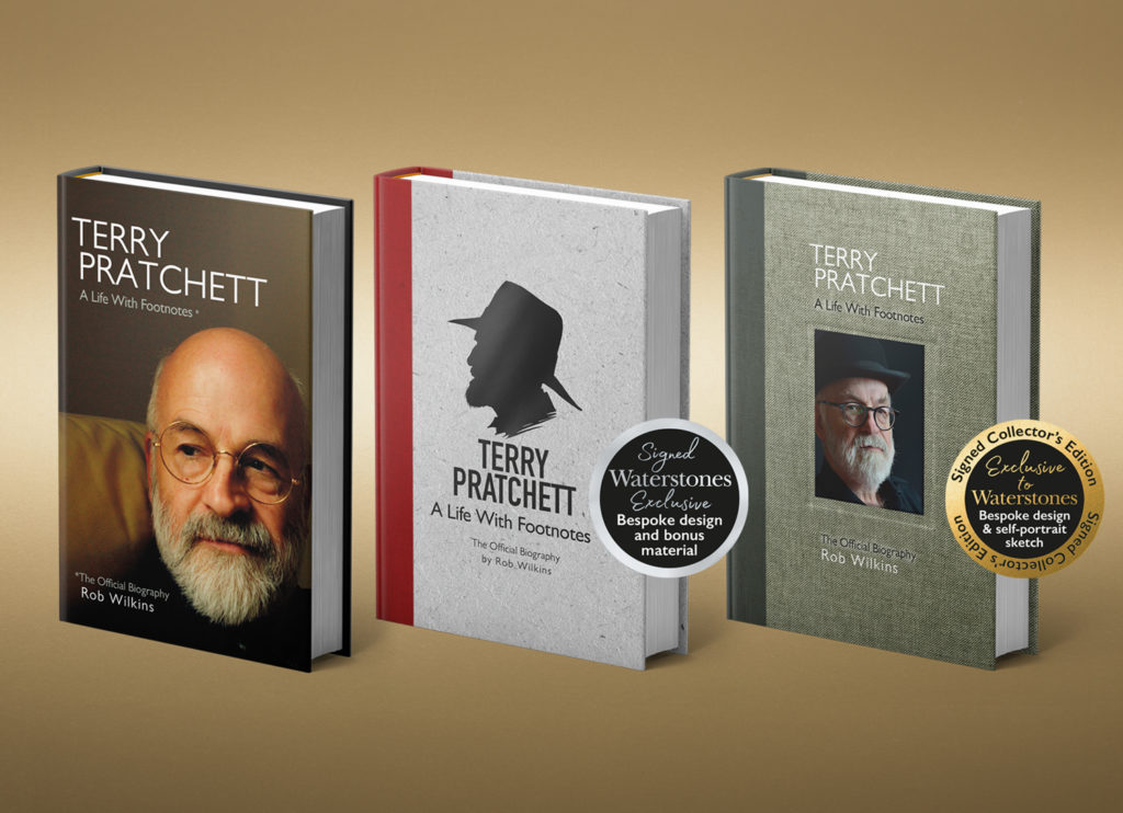 Three editions of A Life With Footnotes The Official Biography